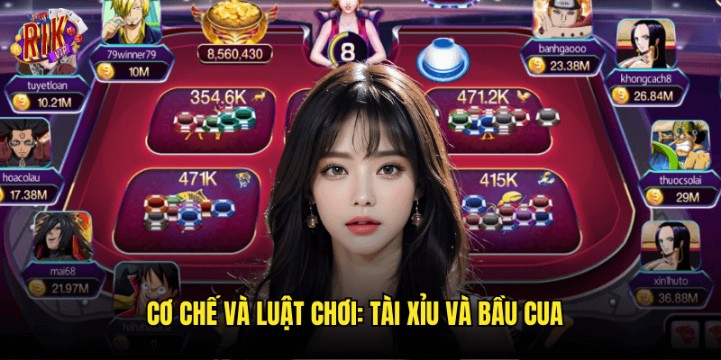 Tài Xỉu Bầu Cua Có Khác Gì? Review Chi Tiết Trên Rikvip 2 Cơ Chế Và Luật Chơi: Tài Xỉu Và Bầu Cua