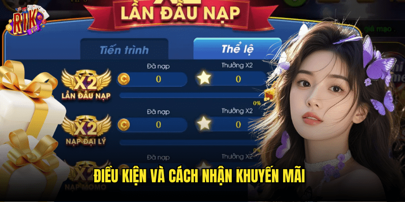 Khuyến Mãi Thành Viên Mới Rikvip: Ưu Đãi Đặc Biệt Tháng 3/2025 3 Điều Kiện Và Cách Nhận Khuyến Mãi