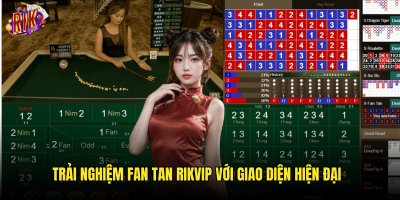 Fan Tan Tại Rikvip: Khám Phá Trò Chơi Đếm Hạt Cổ Đại Châu Á 3 Trải Nghiệm Fan Tan Rikvip Với Giao Diện Hiện Đại
