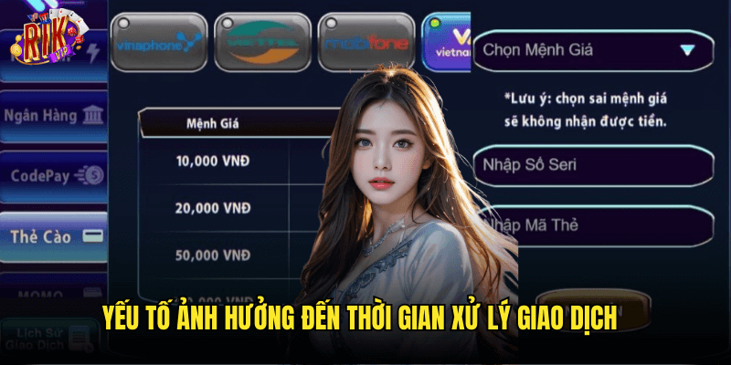 Yếu Tố Ảnh Hưởng Đến Thời Gian Xử Lý Giao Dịch