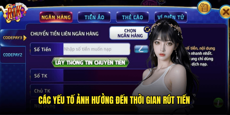 Thời Gian Xử Lí Rút Tiền Rikvip: Chi Tiết Theo Từng Phương Thức 2025 3 Các Yếu Tố Ảnh Hưởng Đến Thời Gian Rút Tiền